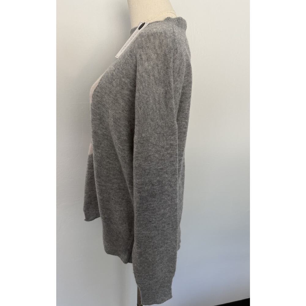 NWT $449 SKULL CASHMERE 🔥 100% cashmere Sweater Grey, Size Medium - Picture 5 of 10